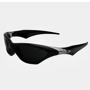 Oakley Scar Sunglasses in black with black lenses